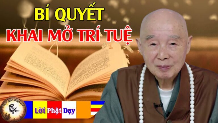 Bí quyết để khai mở trí tuệ – HT Tịnh Không trả lời vấn đáp học Phật | A Di Đà Phật