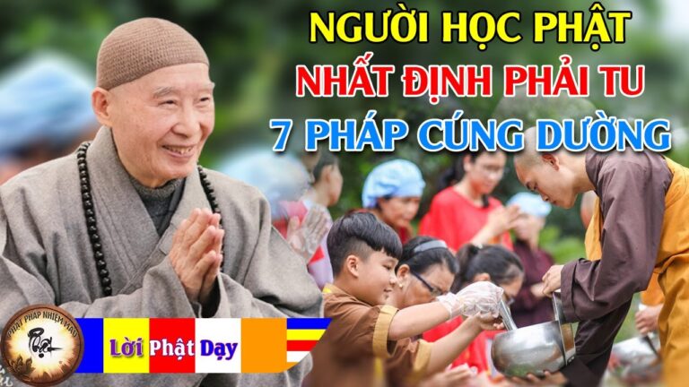 Người Học Phật Nhất Định Phải Tu 7 Loại Pháp Cúng Dường