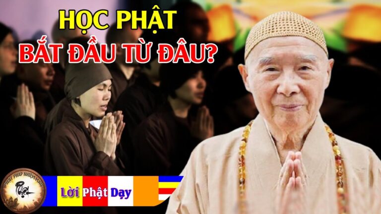 Học Phật Bắt Đầu Từ Đâu?