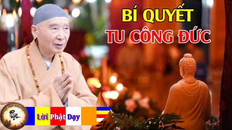 Bí quyết tu Công đức