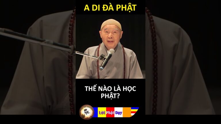 THẾ NÀO LÀ HỌC PHẬT?