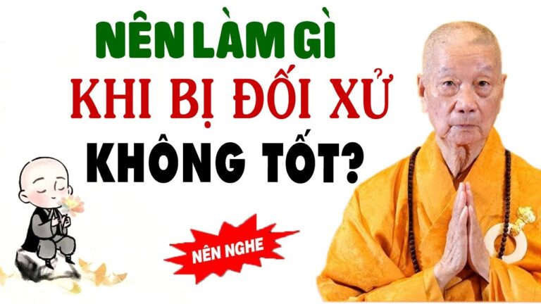 Học cách Nhẫn Nhịn với người đối xử tệ bạc với mình – HT. Thích Trí Quảng