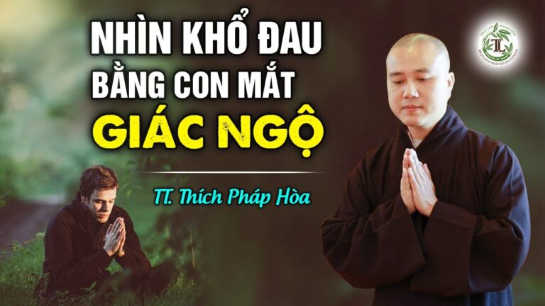 Tập nhìn đau khổ bằng con mắt giác ngộ – Thầy Thích Pháp Hòa