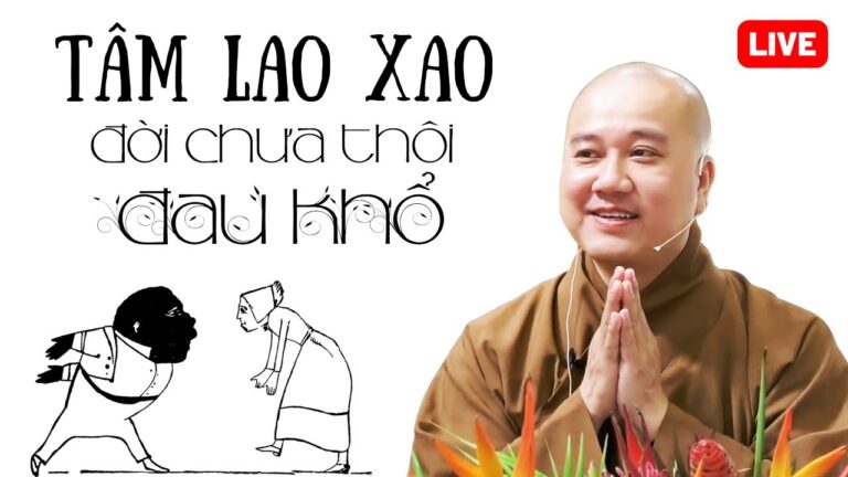 Tâm còn lao xao đời chưa thôi đau khổ – Thầy Thích Pháp Hòa (hay quá)