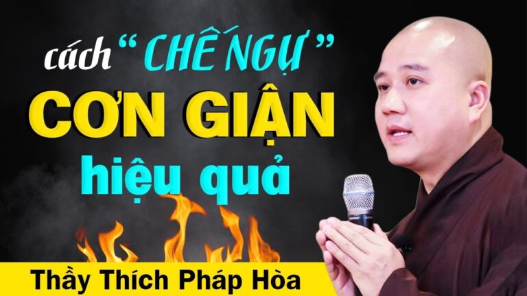 Đừng nóng giận mà khổ tâm ta – Thầy Thích Pháp Hòa