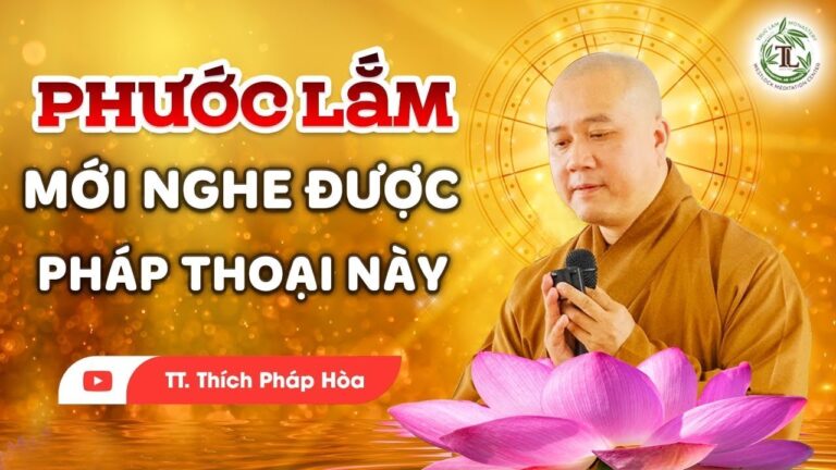 Cuộc sống vất vả đến mấy nghe bài này cũng NHẸ LÒNG hẳn ra – Thầy Thích Pháp Hòa