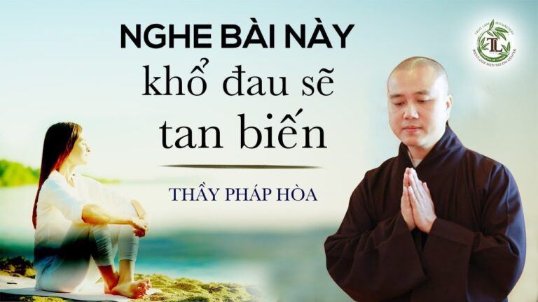 Dù KHỔ ĐAU đến mấy nghe bài chia sẻ cũng thấy NHẸ LÒNG hẳn ra – Thầy Thích Pháp Hòa (nghe thấm quá)