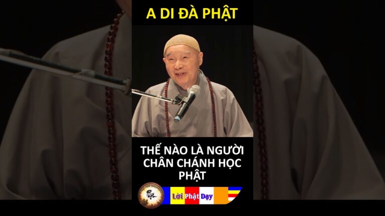 THẾ NÀO LÀ NGƯỜI CHÂN CHÁNH HỌC PHẬT