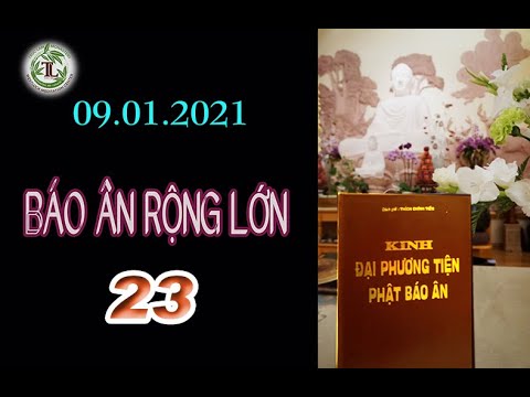 Báo Ân Rộng Lớn 23 – Thầy Thích Pháp Hòa (Tv Trúc Lâm, ngày 09.01.2021)