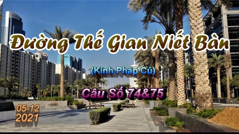 Kinh Pháp Cú – Câu số 74 & 75 – Đường Thế Gian Niết Bàn – Thầy Thích Pháp Hòa (Tv.Trúc Lâm.5.12.2021)