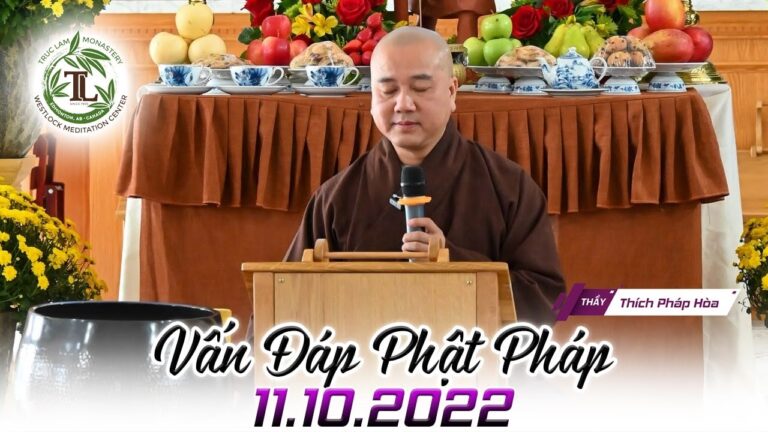 Vấn Đáp Phật Pháp 11.10.2022 – Thầy Thích Pháp Hòa (mới nhất)