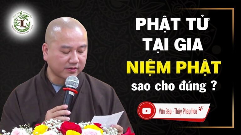 Phật Tử Tại Gia NIỆM PHẬT sao cho đúng? – Vấn Đáp Thầy Thích Pháp Hòa