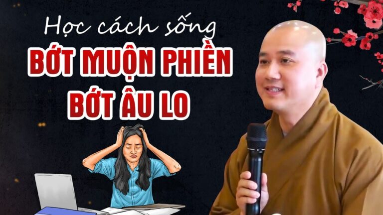 Tập Sống Không Phiền Muộn – Vấn Đáp Thầy Thích Pháp Hòa