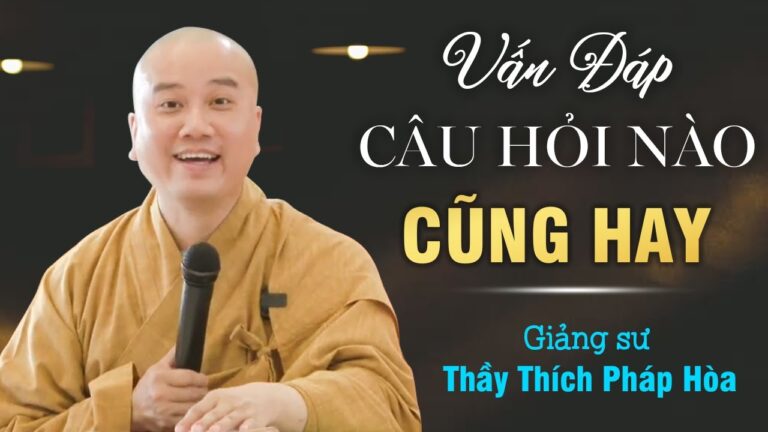 Phước Lắm cho ai nghe được Buổi Vấn Đáp này, Thầy trả lời câu hỏi rất hay – Thầy Thích Pháp Hòa