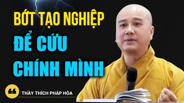 Người NGHIỆP NẶNG Nghe Để Thức Tỉnh Trước Khi Quá Muộn Màn.. – Vấn Đáp Thầy Thích Pháp Hòa