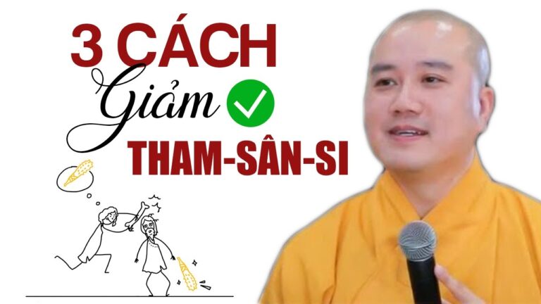 Áp dụng 3 cách này để giảm Tham Sân Si rất hay, nghe 1 lần là làm được – Vấn đáp Thầy Thích Pháp Hòa