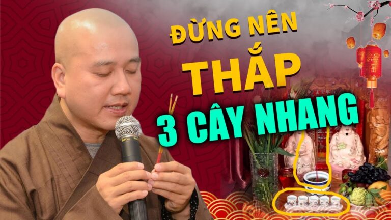 Thờ Thần Tài Thổ Địa nên thắp mấy cây nhang, cúng mấy ly nước? VẤN ĐÁP Thích Pháp Hòa