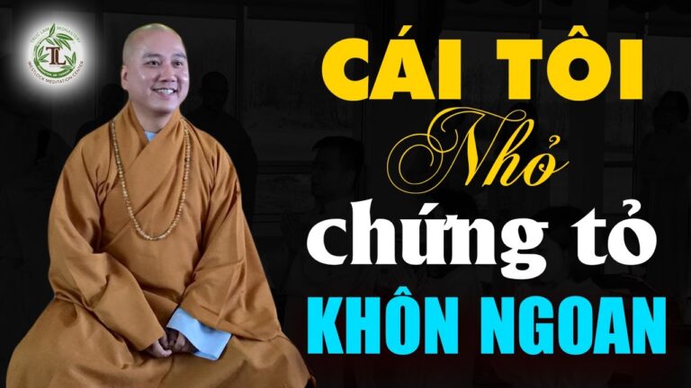 Người có Cái Tôi Càng Nhỏ chứng tỏ Càng Khôn Ngoan – Thầy Thích Pháp Hòa (rất hay)