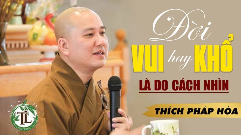 Đời Vui hay Khổ đơn giản là do cách nhìn nhận của mỗi người – Thầy Thích Pháp Hòa