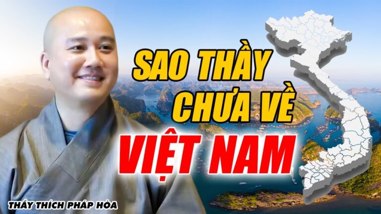 Tại sao Thầy Pháp Hòa chưa về Việt Nam? Câu hỏi được rất nhiều Phật Tử quan tâm