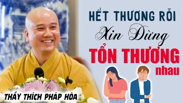 Hết thương nhau rồi xin đừng làm tổn thương nhau – Thầy Thích Pháp Hòa