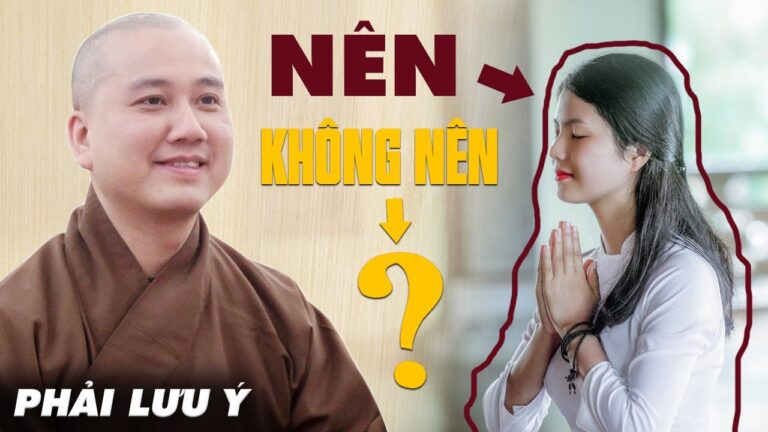 Phụ nữ ngồi trước bàn Phật tuyệt đối không nên làm điều này – Vấn đáp Thầy Thích Pháp Hòa