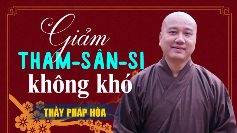 Cách giảm Tham Sân Si rất ngắn gọn, dễ hiểu – Thầy Thích Pháp Hòa