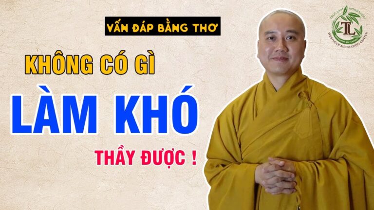 Phật Tử vấn đáp Thầy Thích Pháp Hòa bằng Thơ cực hay & Thầy trả lời cũng rất xuất sắc