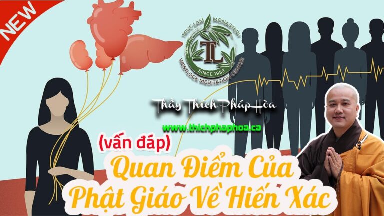 Hiến Xác Theo Quan Điểm Của Phật Giáo (vấn đáp) – Thầy Thích Pháp Hòa