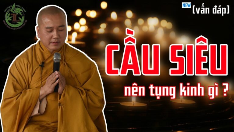 Nên Tụng Kinh gì khi Cầu Siêu? – Vấn đáp Thầy Thích Pháp Hòa