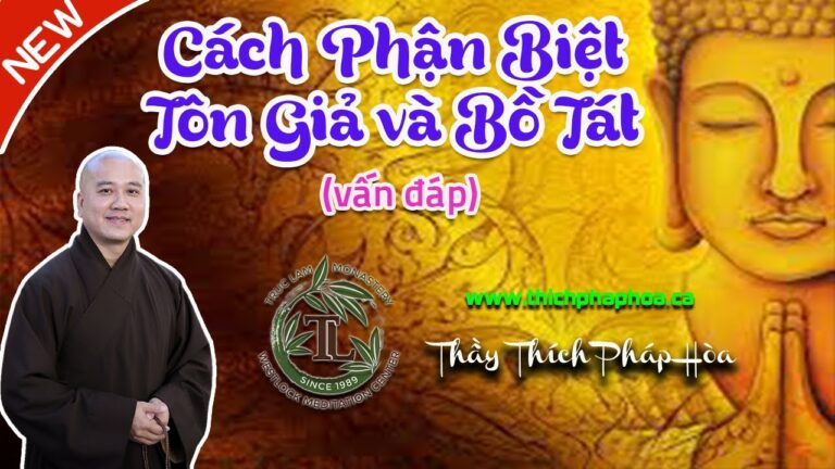 Làm Sao Để Phân Biệt Tôn Giả và Bồ Tát? (vấn đáp) – Thầy Thích Pháp Hòa