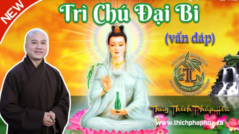 Trì Chú Đại Bi Sai Sẽ Bị Ảnh Hưởng Gì? (vấn đáp) – Thầy Thích Pháp Hòa