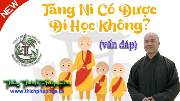 Tăng Ni Có Được Đi Học Không? (vấn đáp) – Thầy Thích Pháp Hòa