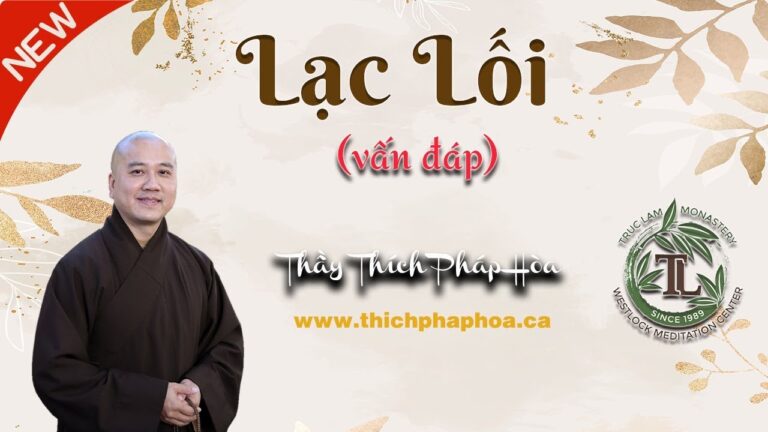 Vì Sao Nằm Mơ Thấy Mình Lạc Lối (vấn đáp) – Thầy Thích Pháp Hòa