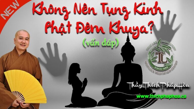 Không Nên Tụng Kinh Phật Đêm Khuya vì Sẽ Kêu Gọi Cõi Âm? (vấn đáp) – Thầy Thích Pháp Hòa