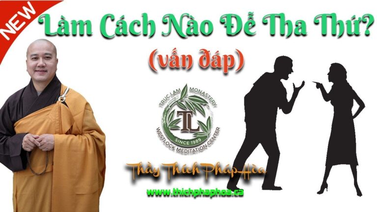 Làm Cách Nào Đễ Tha Thứ? (vấn đáp – nên nghe) – Thầy Thích Pháp Hòa