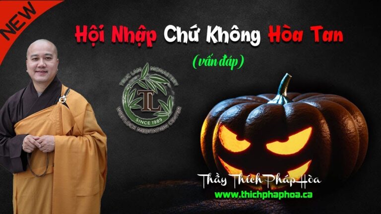 Hội Nhập Chứ Không Hòa Tan (vấn đáp) – Thầy Thích Pháp Hòa