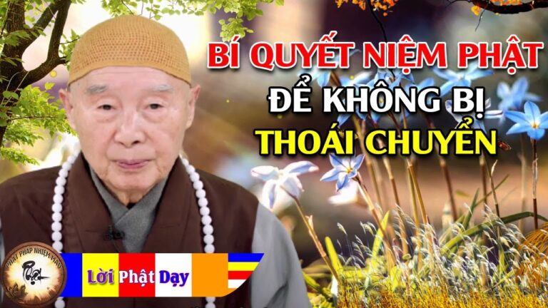 Bí quyết niệm Phật để không bị thoái chuyển – Hòa Thượng Tịnh Không trả lời vấn đáp | PPNM