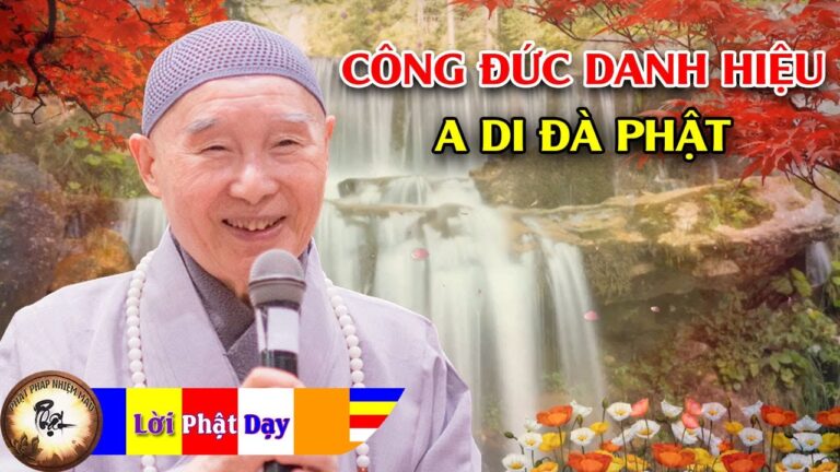 Công đức của danh hiệu A Di Đà Phật – Hòa Thượng Tịnh Không | Phật Pháp Nhiệm Màu