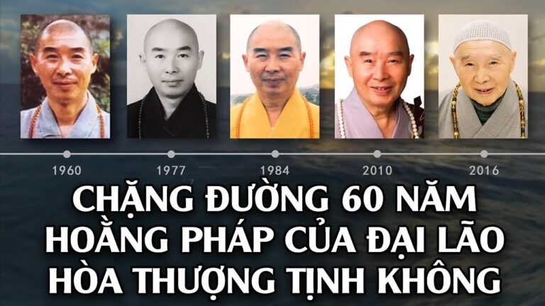 Loạt Ảnh Kỷ Niệm Chặng Đường 60 Năm Hoằng Pháp Của Đại Lão Hòa Thượng Tịnh Không