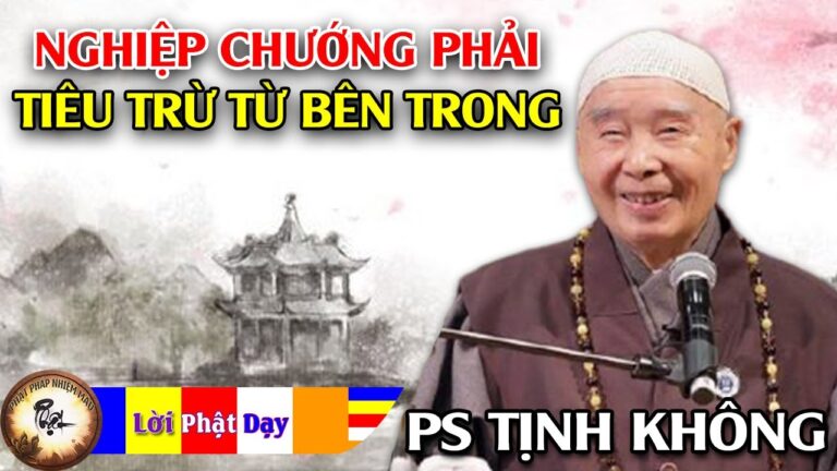 Nghiệp chướng phải tiêu trừ từ bên trong