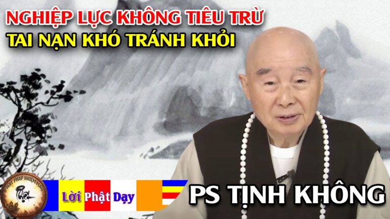 Nghiệp lực không tiêu trừ, Tai nạn khó tránh khỏi