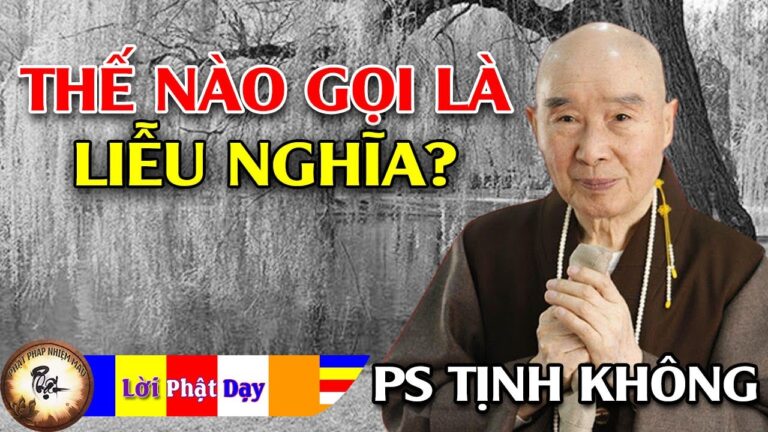 Thế nào gọi là Liễu nghĩa?