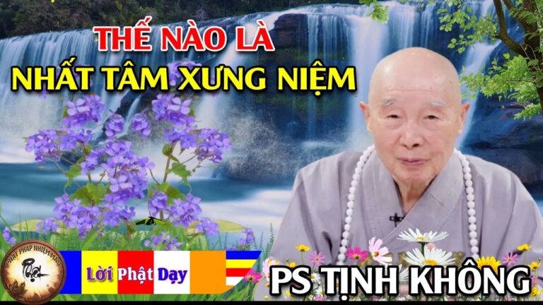 Thế nào là Nhất Tâm Xưng Niệm? Hòa Thượng Tịnh Không | Phật Pháp Nhiệm Màu