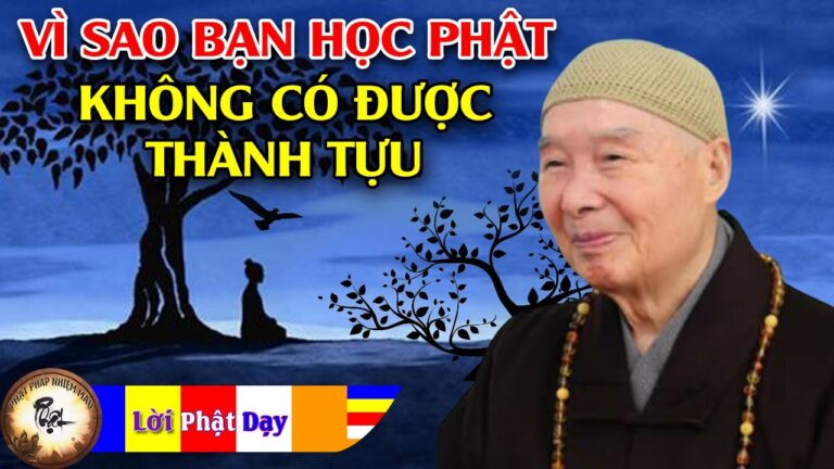 Vì sao bạn học Phật không có được thành tựu?