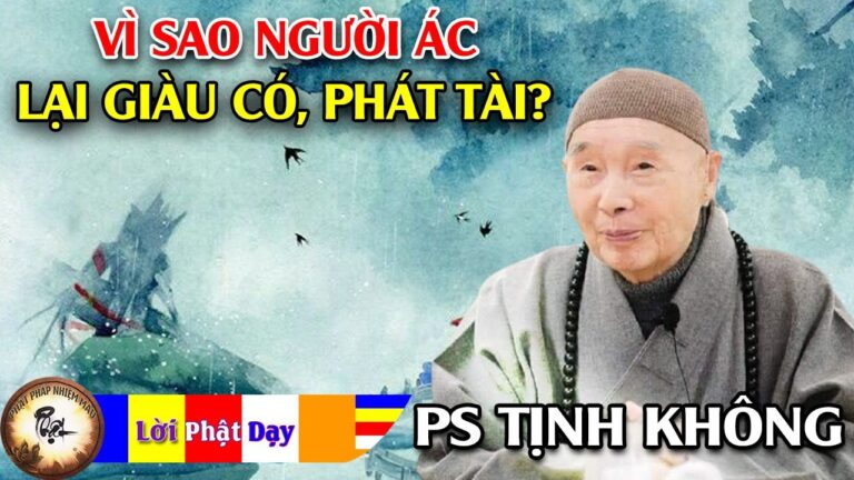 Vì sao có người làm ác lại giàu có, phát tài, người thiện lại không có quả báo tốt?