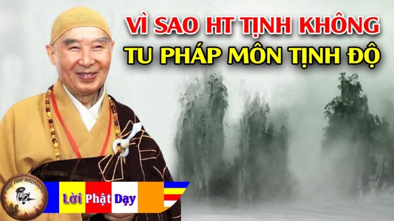 Vì sao Hòa Thượng Tịnh Không tu pháp môn Tịnh độ?