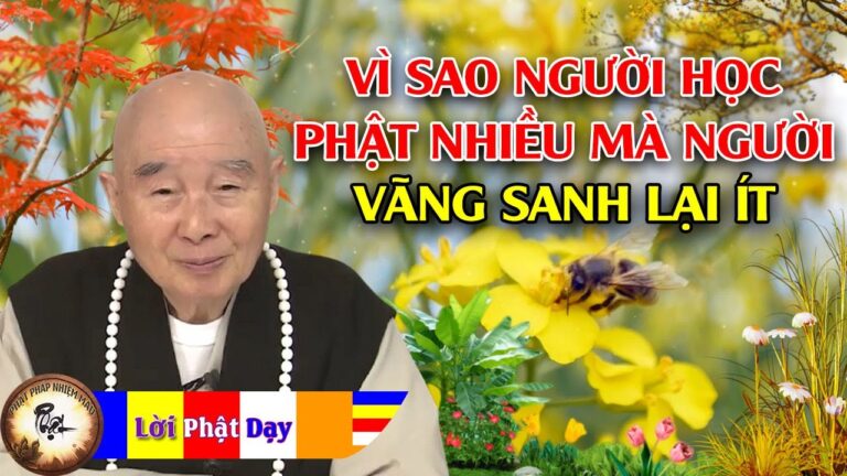 Vì sao người niệm Phật nhiều mà người vãng sanh lại ít? Hòa Thượng Tịnh Không | Phật Pháp Nhiệm Màu