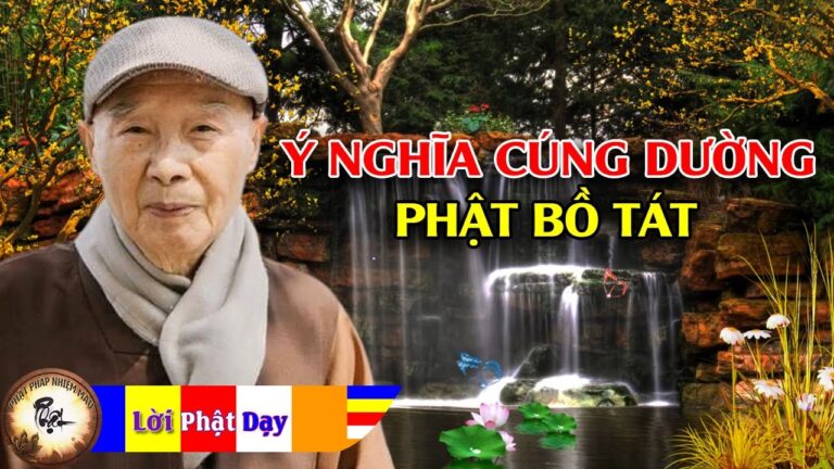 Ý nghĩa cúng dường tượng Phật Bồ Tát – Hòa Thượng Tịnh Không | Phật Pháp Nhiệm Màu