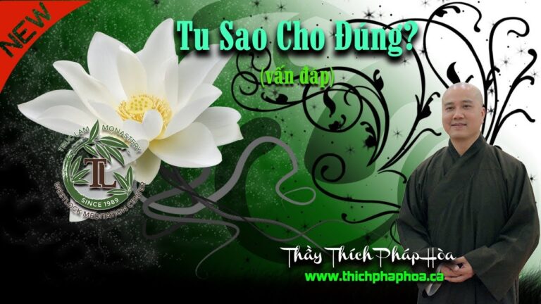 Tu Sao Cho Đúng? (Vấn Đáp) – Thầy Thích Pháp Hòa